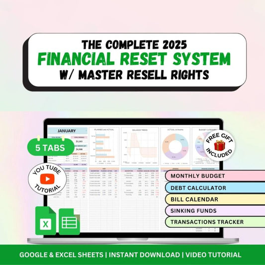 The Complete 2025 Financial Reset System